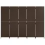5-teiliger Paravent, braunes synthetisches Rattan von , Raumteiler - Ref: Foro24-365349, Preis: 225,29 €, Rabatt: %