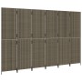 6-teiliger grauer synthetischer Rattanschirm von , Raumteiler - Ref: Foro24-365354, Preis: 245,65 €, Rabatt: %