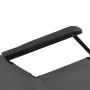 Folding sun loungers with footrest 2 units gray steel by vidaXL, Loungers - Ref: Foro24-44345, Price: 112,08 €, Discount: %