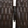 Brown synthetic rattan 4-panel screen by , Room dividers - Ref: Foro24-365361, Price: 175,33 €, Discount: %