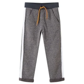 Children's sweatpants dark gray mélange 116 by , kids pants - Ref: Foro24-13096, Price: 11,98 €, Discount: %