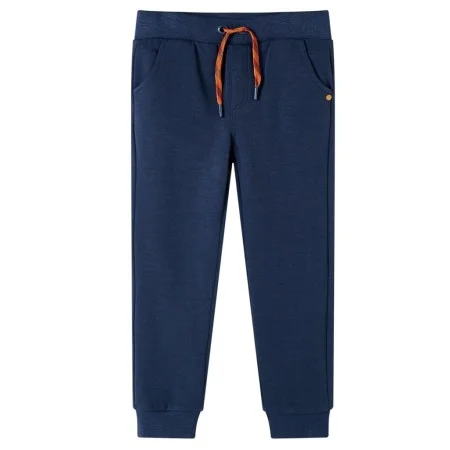 Marineblaue Melange-Jogginghose für Kinder 116 von , Kinderhosen - Ref: Foro24-12796, Preis: 10,31 €, Rabatt: %