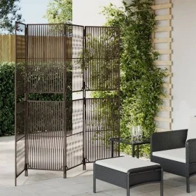 Brauner 4-teiliger Paravent aus synthetischem Rattan von , Raumteiler - Ref: Foro24-365377, Preis: 126,22 €, Rabatt: %