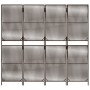 Biombo de 4 paneles ratán sintético marrón de , Divisores de ambientes - Ref: Foro24-365377, Precio: 120,81 €, Descuento: %