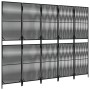 5-panel black synthetic rattan screen by , Room dividers - Ref: Foro24-365380, Price: 132,29 €, Discount: %