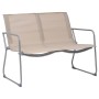 Gartenmöbel-Set, 4-teilig, cremefarbener Stoff und Stahl von vidaXL, Gartensets - Ref: Foro24-44353, Preis: 195,44 €, Rabatt: %