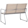 Gartenmöbel-Set, 4-teilig, cremefarbener Stoff und Stahl von vidaXL, Gartensets - Ref: Foro24-44353, Preis: 195,44 €, Rabatt: %