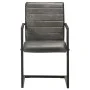 Freischwinger-Esszimmerstühle 2 Einheiten Echtleder grau von , Essstühle - Ref: Foro24-321842, Preis: 292,94 €, Rabatt: %