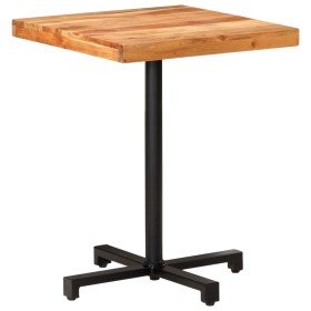 Mesa de bistró cuadrada madera de mango maciza 60x60x75 cm en Mesas de cocina y de comedor | Comprar online en Foro24