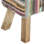 Mehrfarbige Bank aus Chindi-Stoff 160 cm von , Bänke für Hallen und Lager - Ref: Foro24-321840, Preis: 221,08 €, Rabatt: %