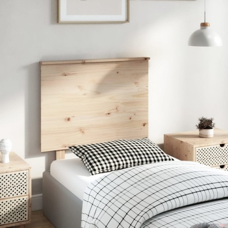 Bettkopfteil aus massivem Kiefernholz, 79 x 6 x 82,5 cm von , Kopf- und Fußteile - Ref: Foro24-819145, Preis: 34,32 €, Rabatt: %