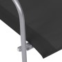 Garden furniture set 4 pieces black fabric and steel by vidaXL, Garden sets - Ref: Foro24-44352, Price: 195,44 €, Discount: %