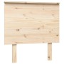 Bettkopfteil aus massivem Kiefernholz, 79 x 6 x 82,5 cm von , Kopf- und Fußteile - Ref: Foro24-819145, Preis: 34,32 €, Rabatt: %