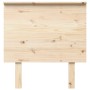 Bettkopfteil aus massivem Kiefernholz, 79 x 6 x 82,5 cm von , Kopf- und Fußteile - Ref: Foro24-819145, Preis: 34,32 €, Rabatt: %