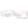 2-piece blue velvet sofa set with cushions by , Sofas - Ref: Foro24-3201729, Price: 490,74 €, Discount: %