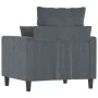 Dunkelgrauer Samtsessel 60 cm von , Sofas - Ref: Foro24-359284, Preis: 179,03 €, Rabatt: %