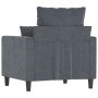 Sillón de terciopelo gris oscuro 60 cm de , Sofás - Ref: Foro24-359284, Precio: 174,26 €, Descuento: %