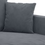 Sillón de terciopelo gris oscuro 60 cm de , Sofás - Ref: Foro24-359284, Precio: 174,26 €, Descuento: %