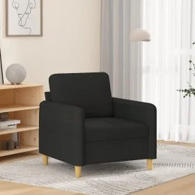 Black fabric armchair 60 cm by , Sofas - Ref: Foro24-359466, Price: 160,29 €, Discount: %