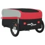 Bicycle trailer, black and red iron, 45 kg by , Bicycle trailers - Ref: Foro24-94041, Price: 79,07 €, Discount: %