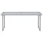 Juego de muebles de jardín 4 piezas tela y acero negro de vidaXL, Conjuntos de jardín - Ref: Foro24-44352, Precio: 192,58 €, ...