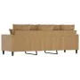 3-Sitzer-Sofa aus braunem Samt, 180 cm von , Sofas - Ref: Foro24-359320, Preis: 297,94 €, Rabatt: %