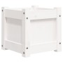 Outdoor planters 2 units solid white pine wood by , Pots and planters - Ref: Foro24-837397, Price: 51,67 €, Discount: %