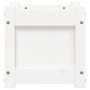 Outdoor planters 2 units solid white pine wood by , Pots and planters - Ref: Foro24-837397, Price: 51,67 €, Discount: %
