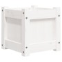 Outdoor planters 2 units solid white pine wood by , Pots and planters - Ref: Foro24-837397, Price: 51,67 €, Discount: %