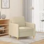 Cremefarbener Stoffsessel 60 cm von , Sofas - Ref: Foro24-359464, Preis: 142,72 €, Rabatt: %