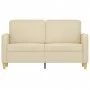 2-Sitzer-Sofa aus cremefarbenem Stoff, 120 cm von , Sofas - Ref: Foro24-359472, Preis: 219,42 €, Rabatt: %