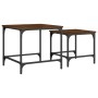 Stapelbare Couchtische 2 Stk. Eiche braun von , Couchtisch - Ref: Foro24-838922, Preis: 37,99 €, Rabatt: %