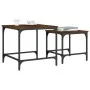 Stapelbare Couchtische 2 Stk. Eiche braun von , Couchtisch - Ref: Foro24-838922, Preis: 37,63 €, Rabatt: %