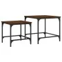 Stapelbare Couchtische 2 Stk. Eiche braun von , Couchtisch - Ref: Foro24-838922, Preis: 37,63 €, Rabatt: %