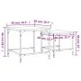 Stapelbare Couchtische 2 Stk. Eiche braun von , Couchtisch - Ref: Foro24-838922, Preis: 37,63 €, Rabatt: %