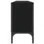 TV stand with black engineered wood drawer 200x25x44 cm by , TV Furniture - Ref: Foro24-838988, Price: 125,80 €, Discount: %