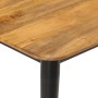 Solid mango wood and iron coffee table 110x50x40 cm by , Coffee table - Ref: Foro24-356976, Price: 105,06 €, Discount: %