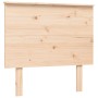 Single bed frame with solid wood headboard by , Beds and slatted bases - Ref: Foro24-3193621, Price: 92,47 €, Discount: %