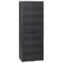 Gartenschrank mit 3 Regalen schwarz von vidaXL, Schließfächer und Lagerschränke - Ref: Foro24-43702, Preis: 197,02 €, Rabatt: %