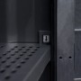 Gartenschrank mit 3 Regalen schwarz von vidaXL, Schließfächer und Lagerschränke - Ref: Foro24-43702, Preis: 197,02 €, Rabatt: %