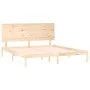 Bettgestell aus Massivholz 150x200 cm von , Betten und Lattenroste - Ref: Foro24-3104808, Preis: 147,77 €, Rabatt: %