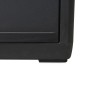Garden cabinet with 3 shelves black by vidaXL, Lockers and storage cabinets - Ref: Foro24-43702, Price: 188,36 €, Discount: %