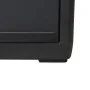 Garden cabinet with 3 shelves black by vidaXL, Lockers and storage cabinets - Ref: Foro24-43702, Price: 191,46 €, Discount: %