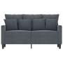 Sofá de 2 plazas de terciopelo gris oscuro 120 cm by , Sofas - Ref: Foro24-359294, Price: 247,58 €, Discount: %