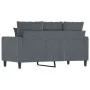 Zweiplätziges Samtsofa in dunkelgrau, 120 cm. von , Sofas - Ref: Foro24-359294, Preis: 236,34 €, Rabatt: %