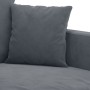 Sofá de 2 plazas de terciopelo gris oscuro 120 cm by , Sofas - Ref: Foro24-359294, Price: 247,58 €, Discount: %