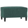 Dreiteiliges Sofaset mit dunkelgrünen Samtkissen. von , Sofas - Ref: Foro24-3201732, Preis: 490,06 €, Rabatt: %