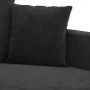 Sofá de 3 plazas terciopelo negro 180 cm by , Sofas - Ref: Foro24-359318, Price: 248,33 €, Discount: %