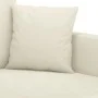 Sofá de 2 plazas terciopelo color crema 140 cm by , Sofas - Ref: Foro24-359311, Price: 245,09 €, Discount: %