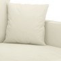 Sofá de 2 plazas terciopelo color crema 140 cm by , Sofas - Ref: Foro24-359311, Price: 250,07 €, Discount: %